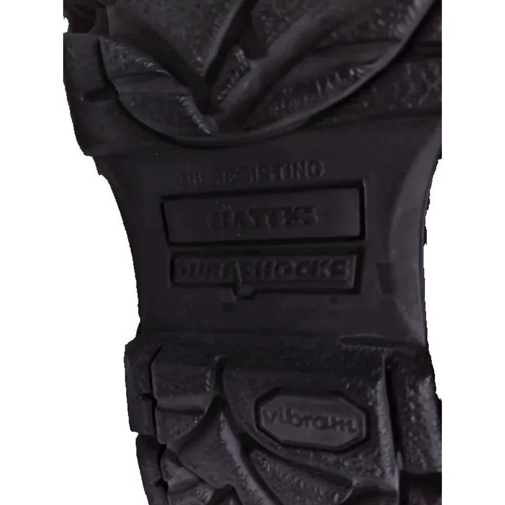 NEW Bates 1621 Men's BLACK 9 Inch US Navy Durashocks Steel Toe Boot SZ 6.0 WIDE‎